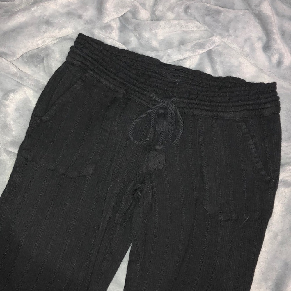 black roxy beach pants